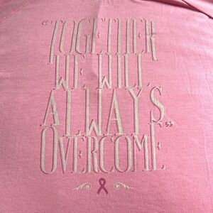 “ together we will always overcome”